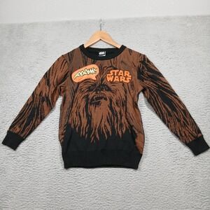 Star Wars Chewbacca Knit Sweater Brown Black‎ Unisex S